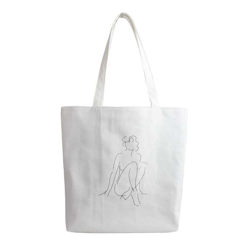 2020 new style women canvas shopping bag high quanlity handbag