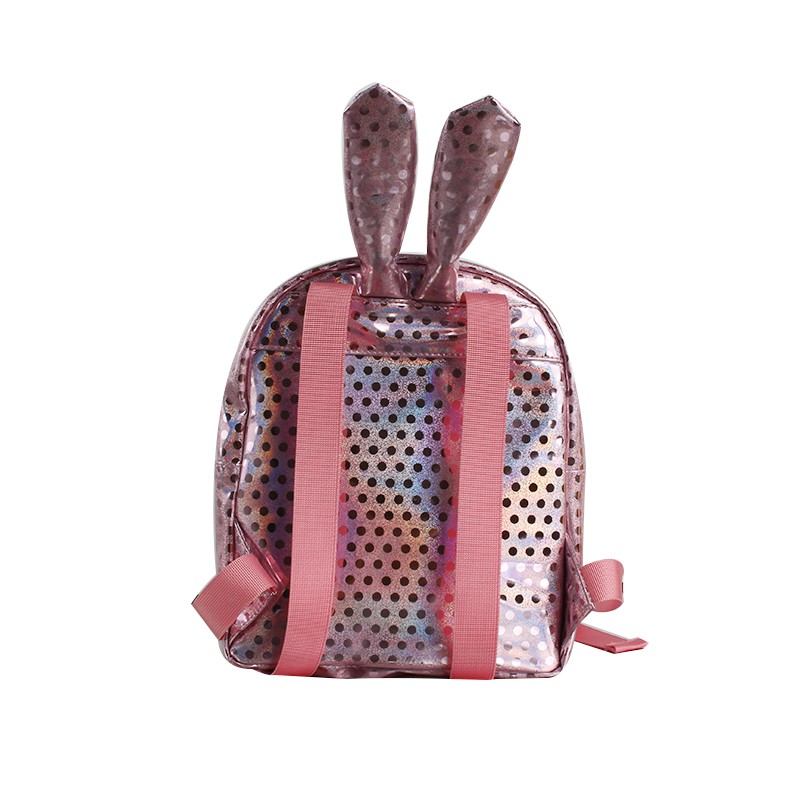 2020 New trend Pink Waterproof PU Girl Travel Backpack