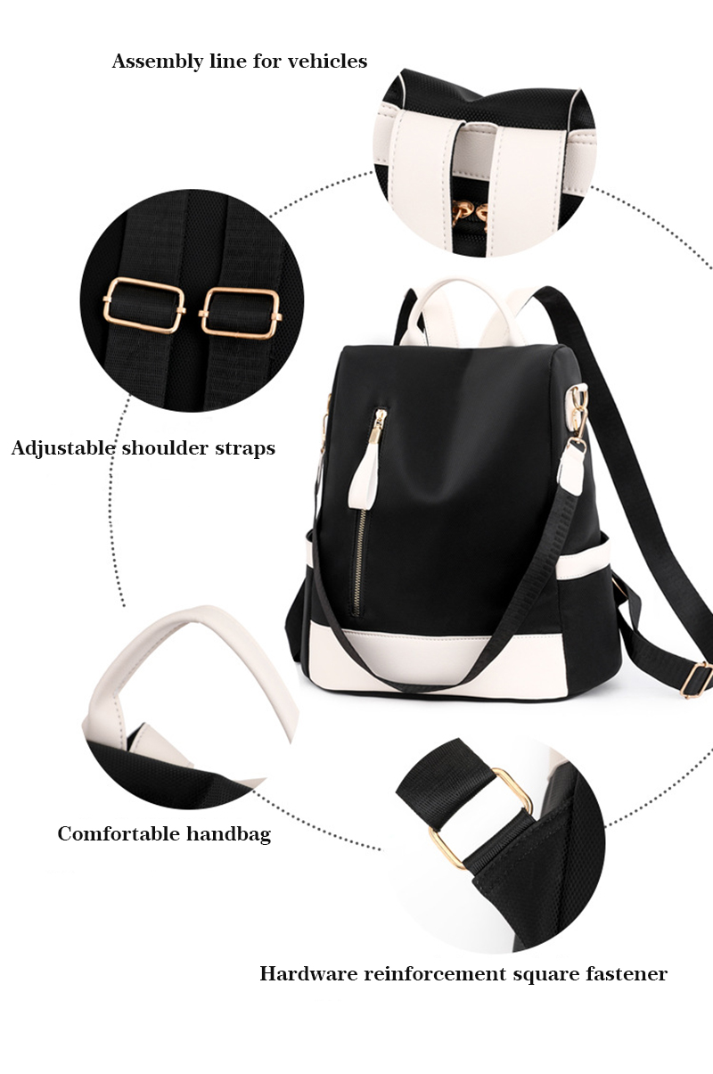 MEL JUN Anti-theft Duffel Bag for Women - 2025 New Style Fashionable Ladies' Backpack for Travel