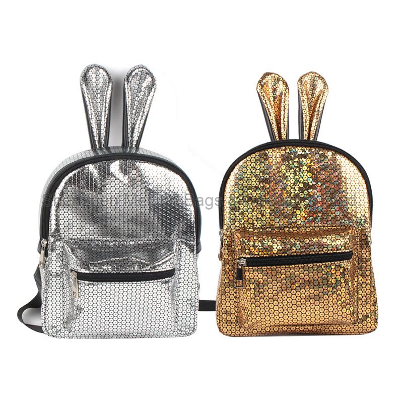 Professional China Supplier Product Children School Backpack Cute Rabbit Ears Travel Bag 