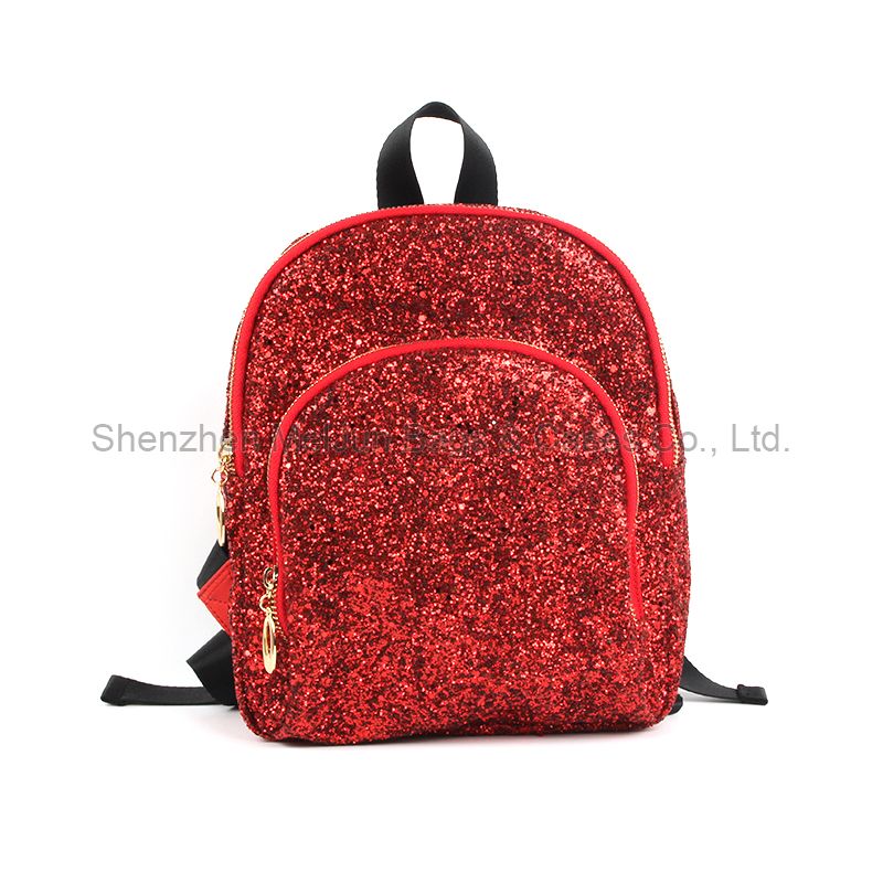 New Design Kids Fancy Primary School Bag High Quanlity Glitter Backpack