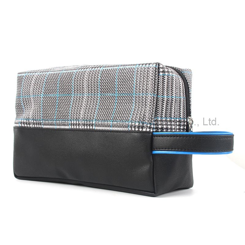 Factory Top Quality PU Men Toiletry Bag  20200Best Selling Men Travel Wash Bag