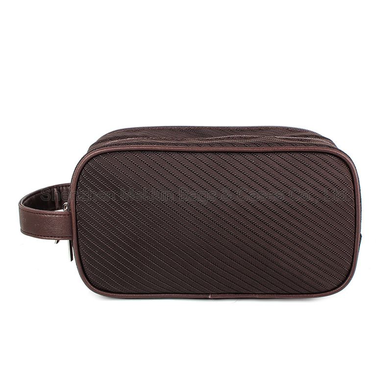 Men Portable Waterproof Toiletry Organizer Bag Travel Cosmetic Shaving Dopp Kit Bag 