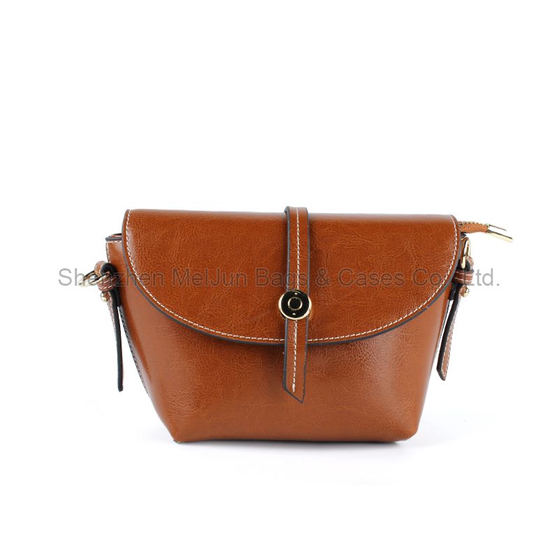 2020 newest custom OEM designer Genuine leather women crossbody sling bag for ladies