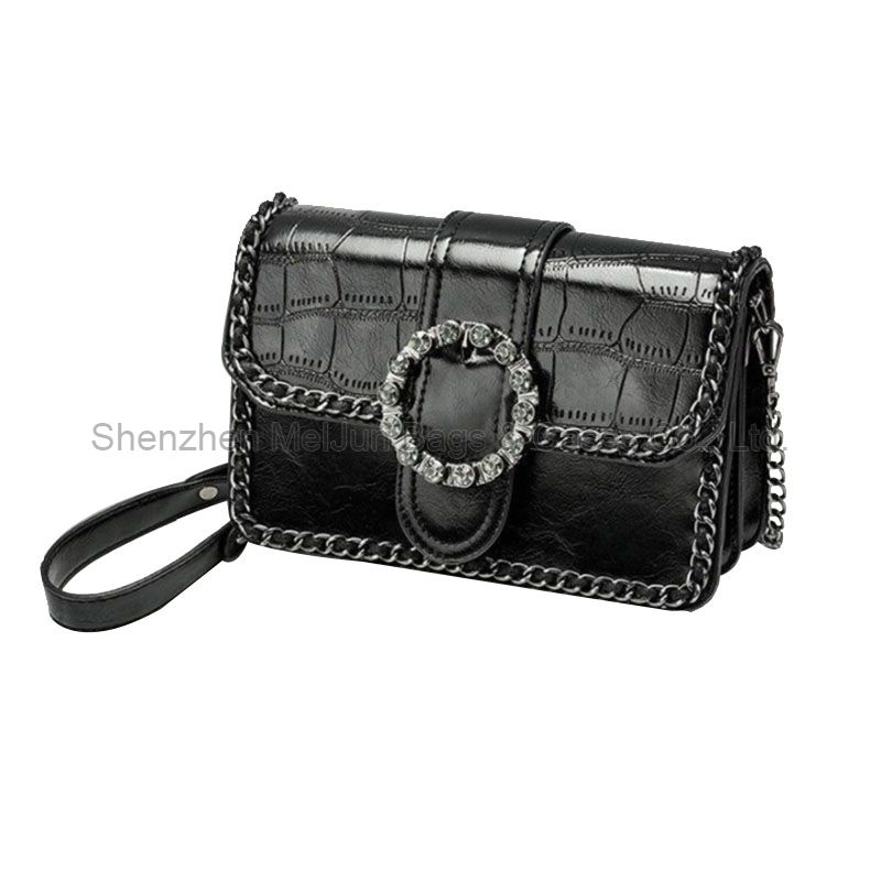 Custom Small Ladies Shoulder Crossbody Bags Women PU Leather Hand Bags Purses 