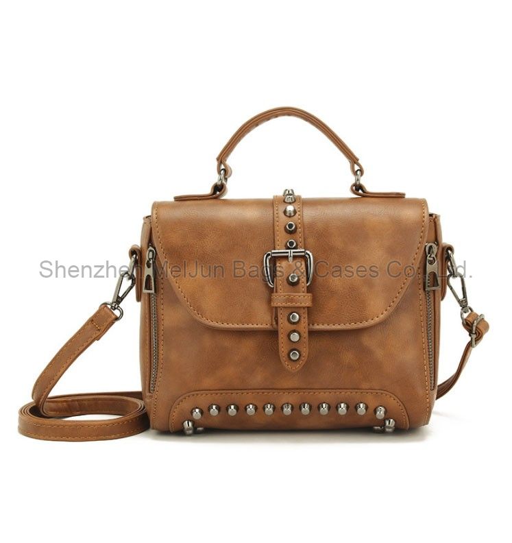 Wholesale Ladies hand bags fashionable women bandbags PU leather for women