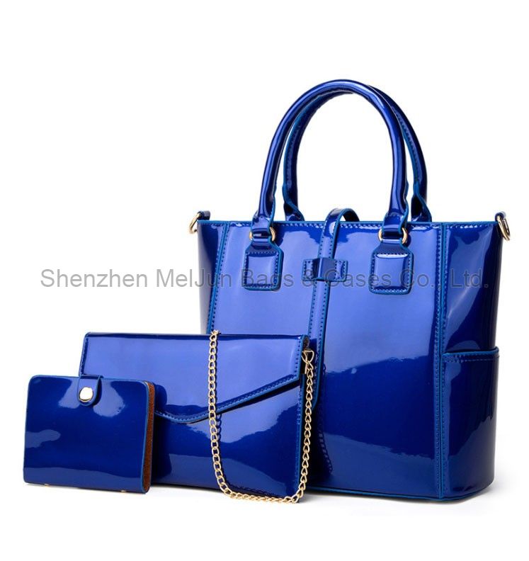 Fashion blue women shoulder bag PU cluth purse women crossbody bag