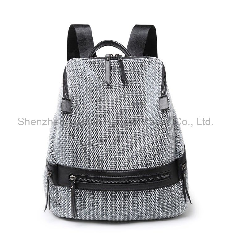 2020 Women backpack with breathable Nylon mesh vintage school bags