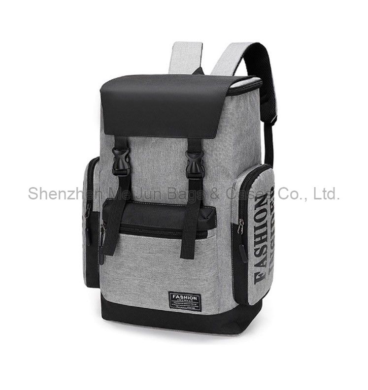 Custom design waterproof oxford men's laptop backpack book school bag Travel Hiking college backpack