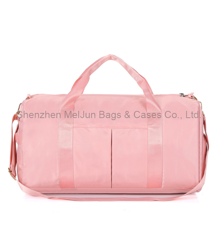 2021 Custom Ladies Luggage Pink Duffle Bag Waterproof Women Gym Yoga Bags