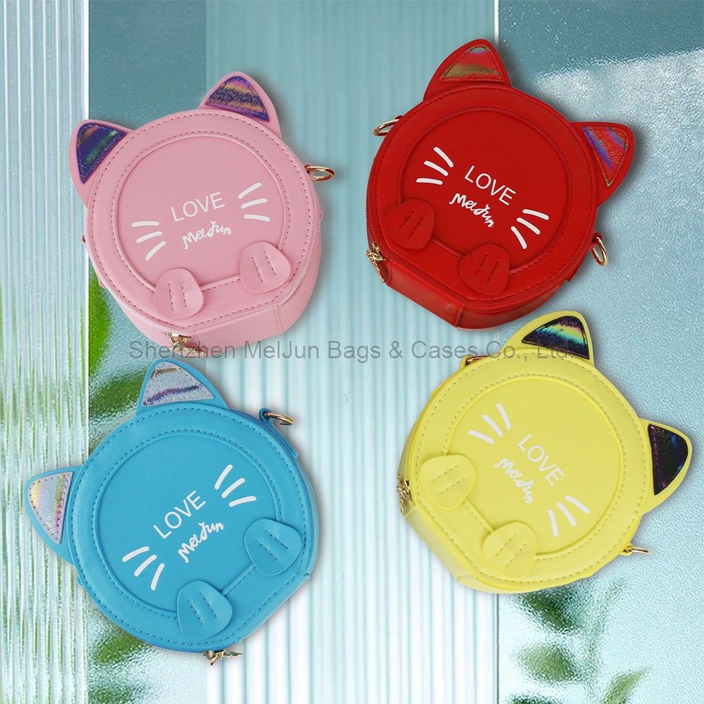 Kids Crossbody Bag Children Cute Cat Sling Wild Bag  Messenger Coin Fanny Pack Purse