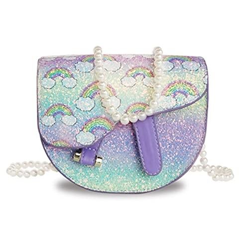 High quality Glitter Girl's Fashion Single shoulder straddle bag