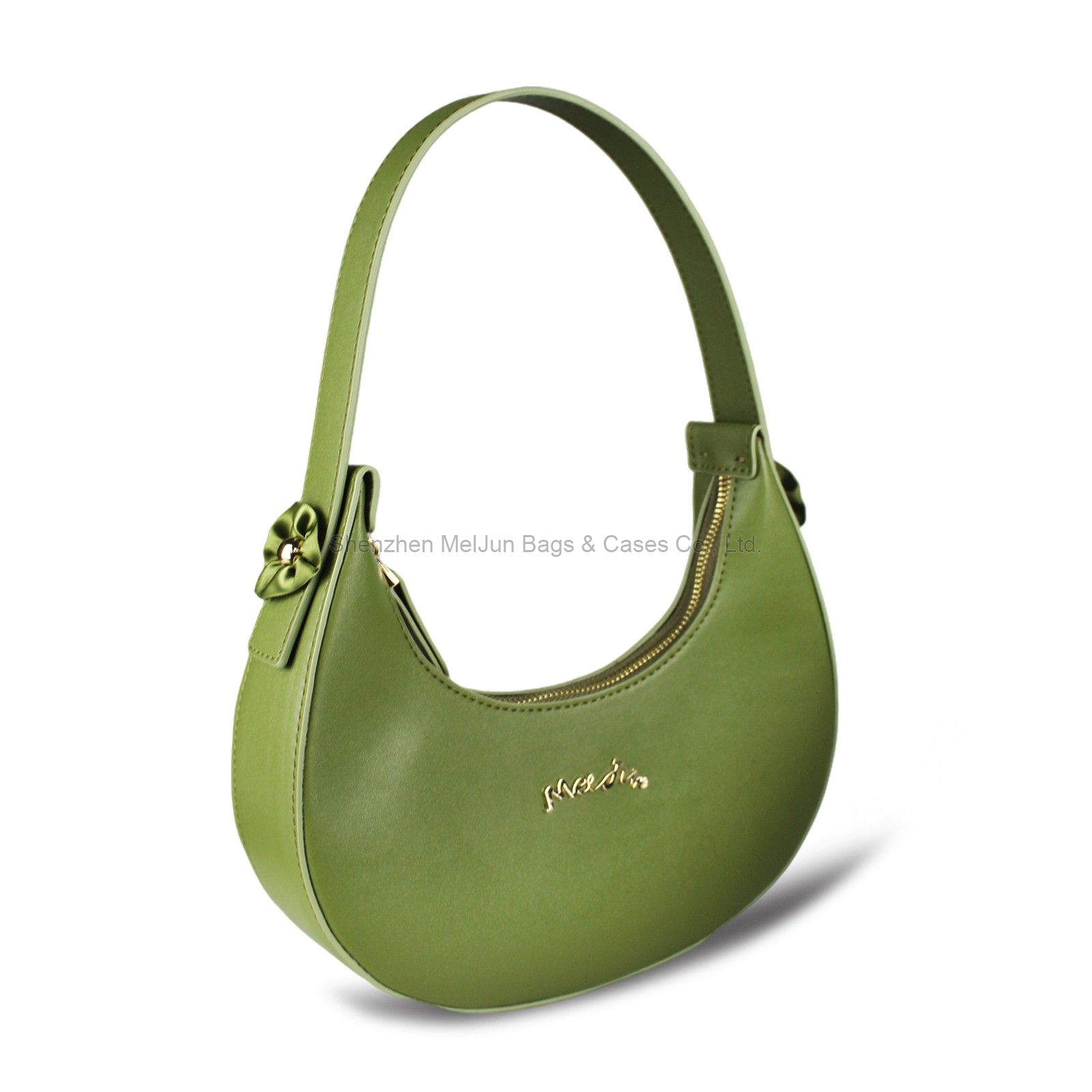 Modern simple fashion niche trend every hand bill of lading shoulder light luxury high-end PU women's bag