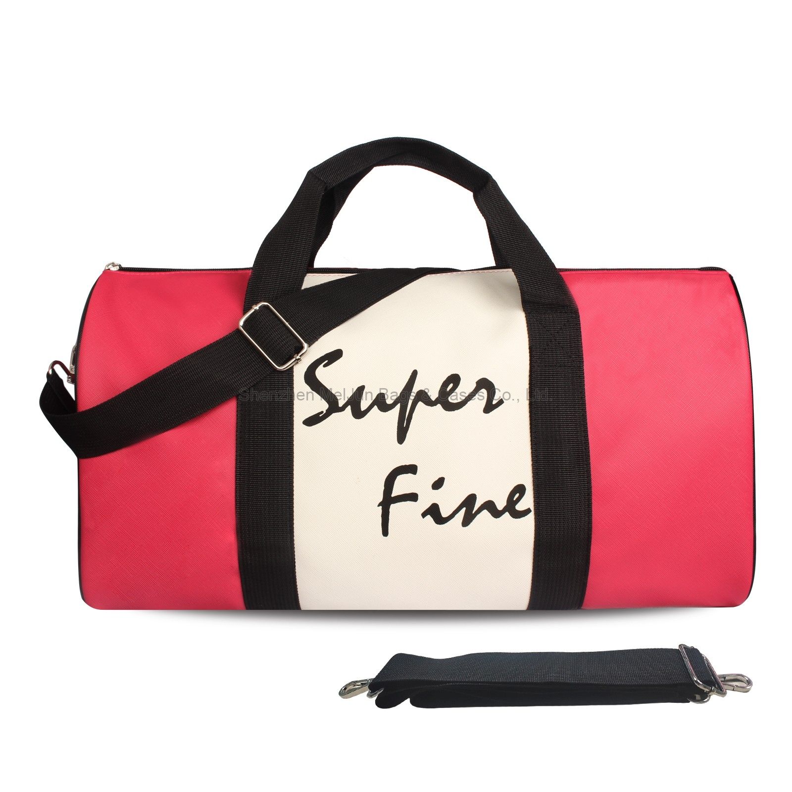 Super Fine Fashion Urban portable Crossbody waterproof PU Gym bag Sports bag