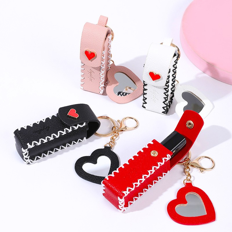 MEL JUN Pure hand-woven mini Lip Balm Bag Carry around a portable Mini creative makeup bag