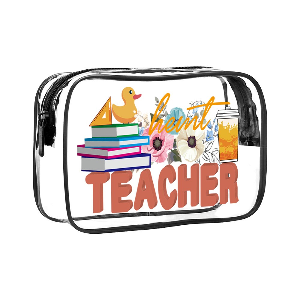 MEL JUN Clear toiletry Bag PVC Large capacity makeup bag Holiday gift bag Travel storage bag Convenient