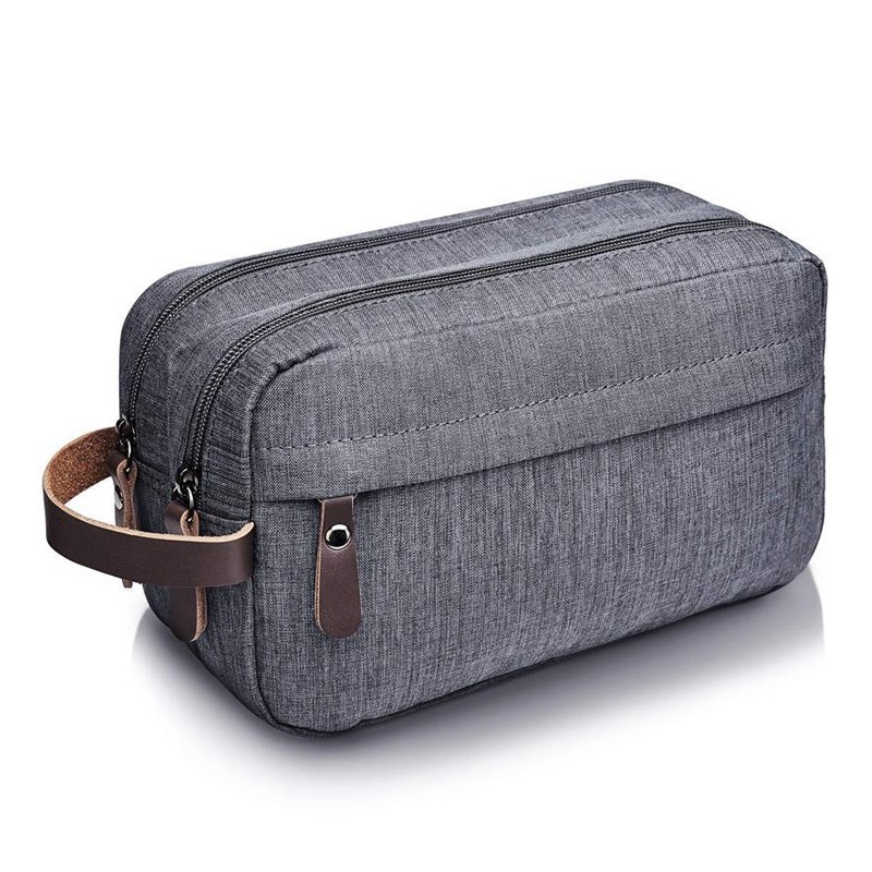 MEL JUN Men's Toiletry Bag Large capacity travel waterproof nylon portable toiletries storage bag