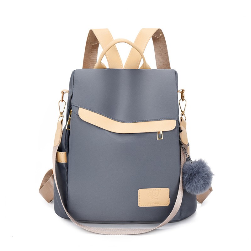 MEL JUN's new large-capacity versatile fashionable ladies' backpack - luxurious and secure Oxford cloth travel bag - ladies' backpack