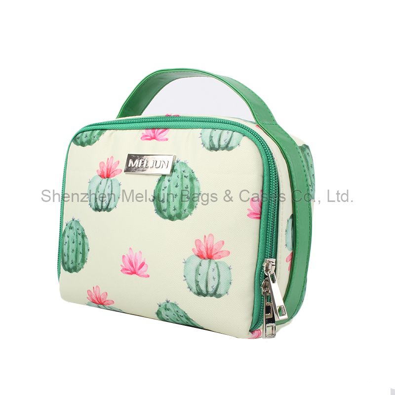 Custom Digital Printing Women Cosmetic Bag Set