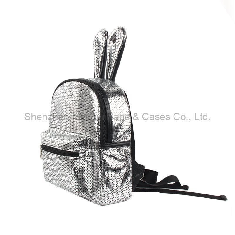 Professional China Supplier Product Children School Backpack Cute Rabbit Ears Travel Bag