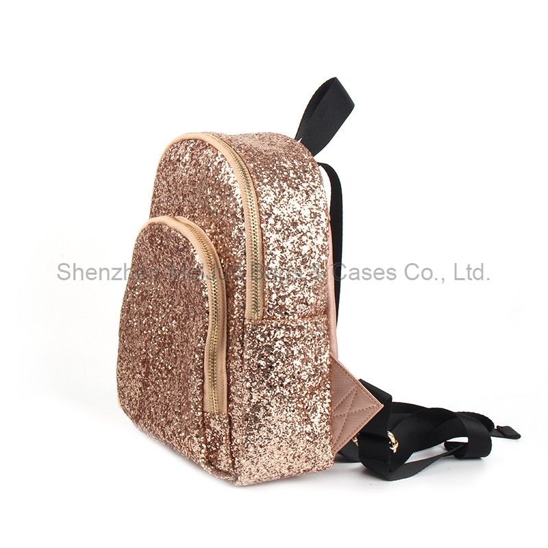 New Design Kids Fancy Primary School Bag High Quanlity Glitter Backpack