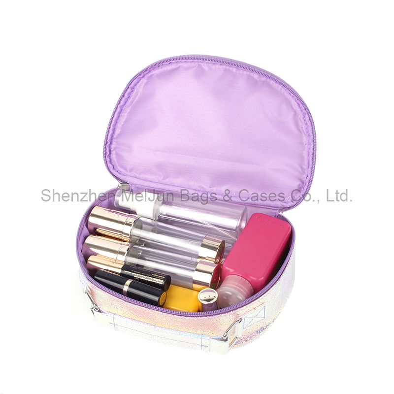 2020 New Production Dreamy Purple Girl Cosmetic Bag Wholesales Custom Makeup Pouches