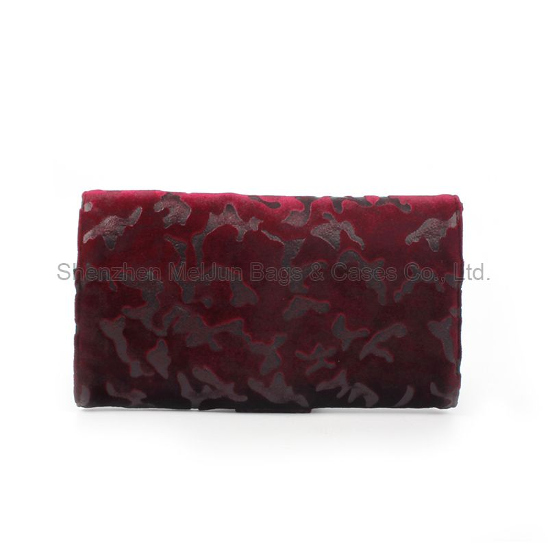 Custom Private Label Makeup Brush Bag High Quality Velvet Fabric Women Cosmetic Brush Pouches