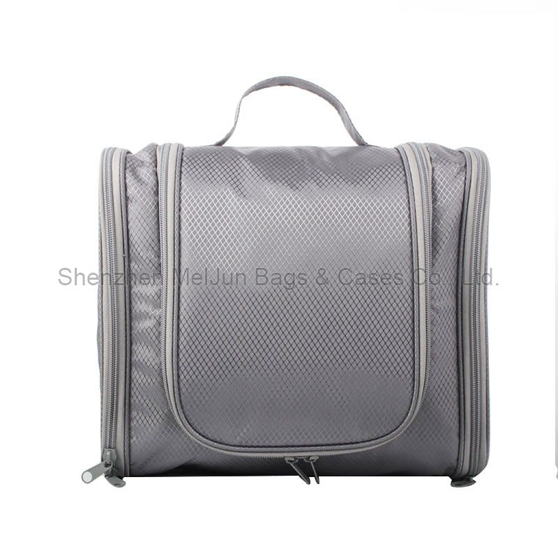 Professional Manufacturer Large Cosmetic Bag High Quality Pothook Hang Toiletry Travel Makeup Bag