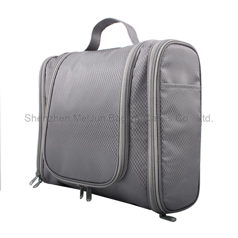 Professional Manufacturer Large Cosmetic Bag High Quality Pothook Hang Toiletry Travel Makeup Bag