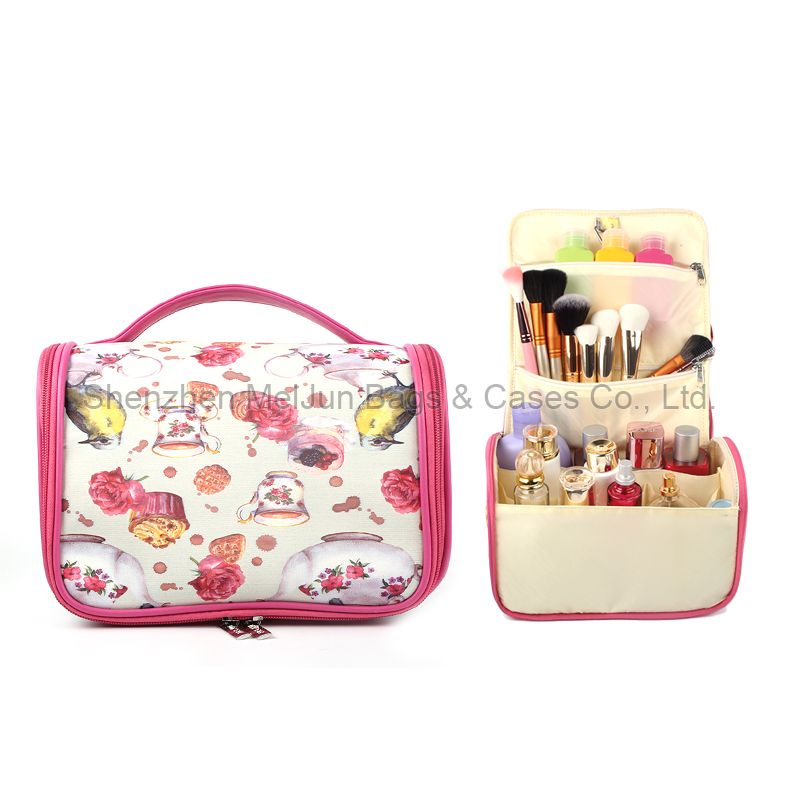 Waterproof Large Capacity Portable Travel Organizer Toiletry Bag Hanging Cosmetic Bag