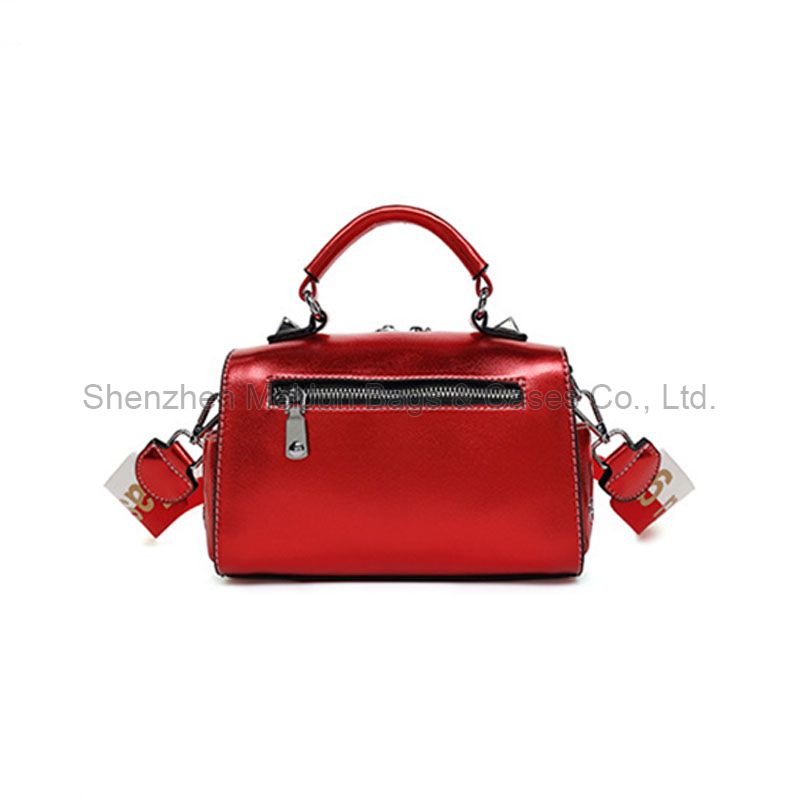 OEM private label vegan pu leather classy ladies satchel crossbody fashion womens handbag