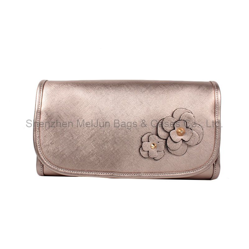 Portable Makeup brushes Receive bags Soft leather Brushes holder
