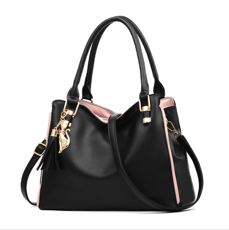 High quality PUleather classy designers leather tote bags custom brands cheap handbags women bag