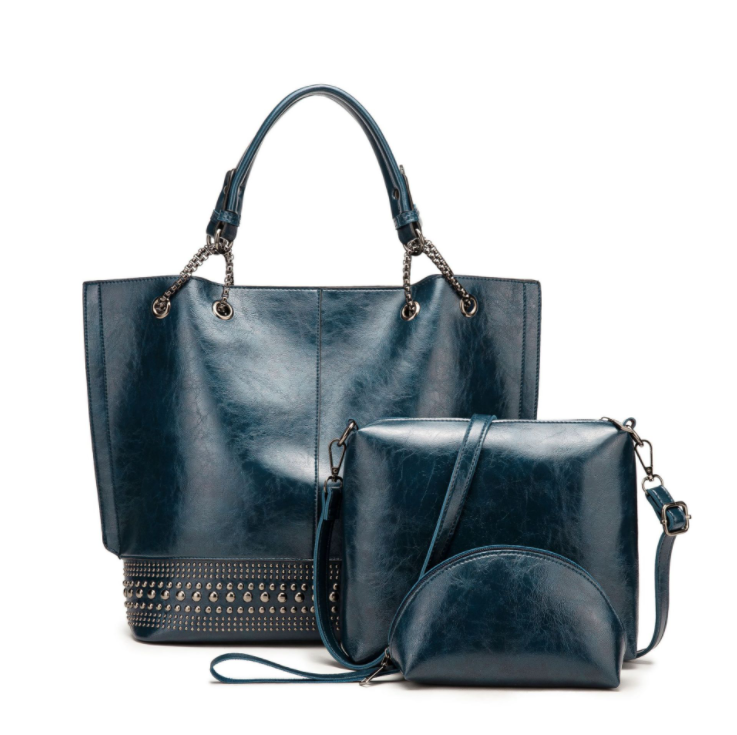 Fashion Wallet bag high quality lady shoulder bag leather bucket bag for women