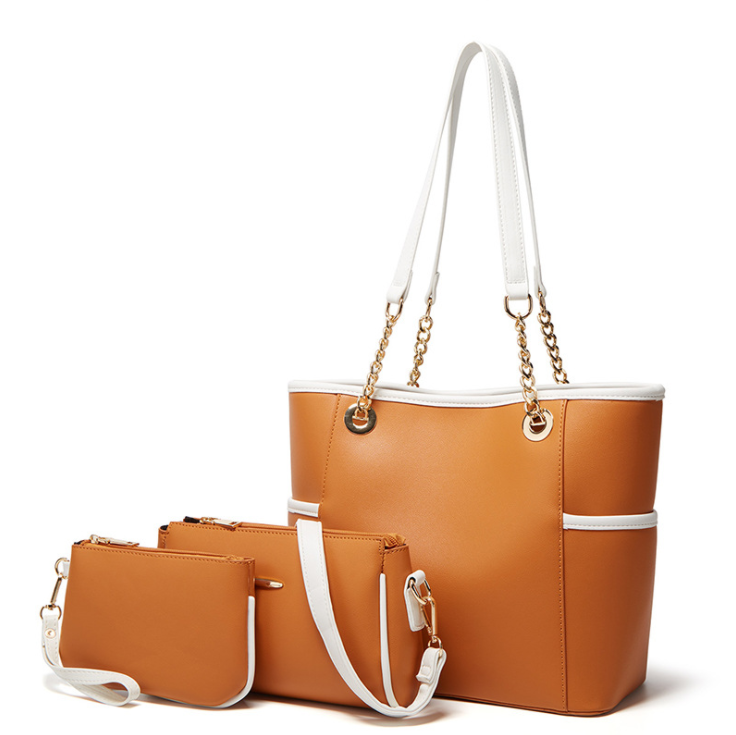 High quality lady shoulder bag wholesale leather bucket bags women handbag