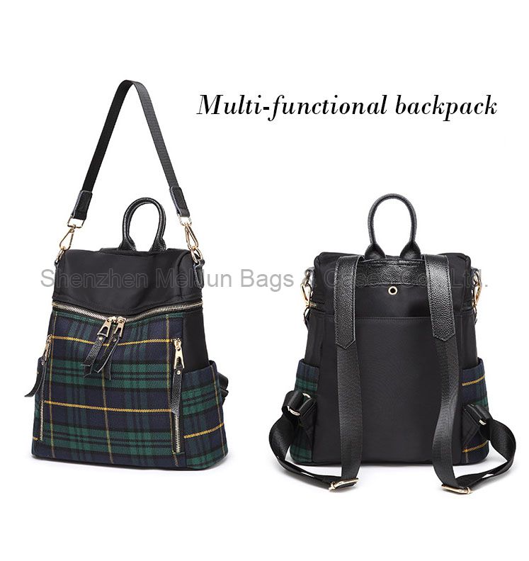 Fashion women backpack girl korean style strap daily leather school backpack