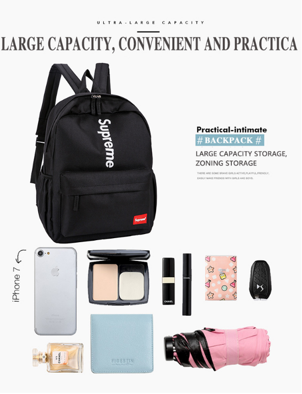 2020 new women purse backpack four piece ladies shoulder bag polyester handbag
