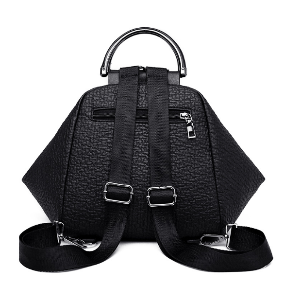 Wholesale new multifunction PU leather solid waterproof backpack women 2020
