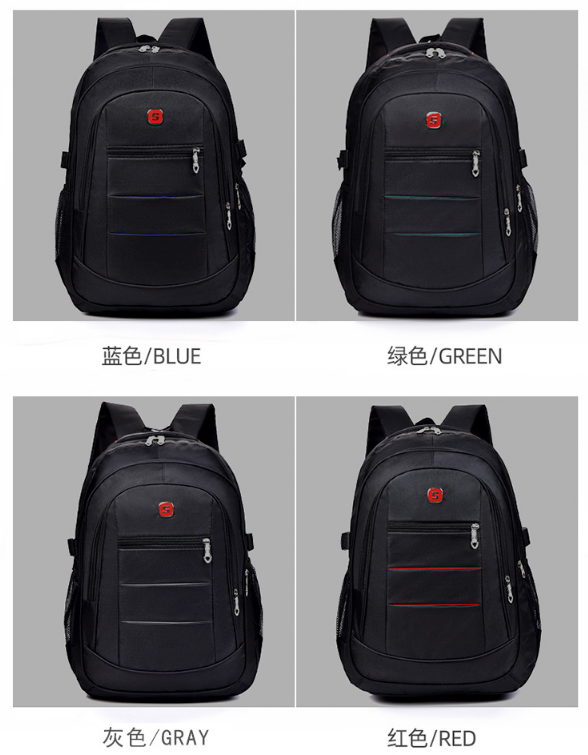 High quality nylon backpack women men laptop office bag