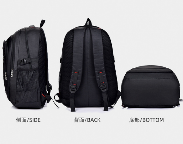 High quality nylon backpack women men laptop office bag