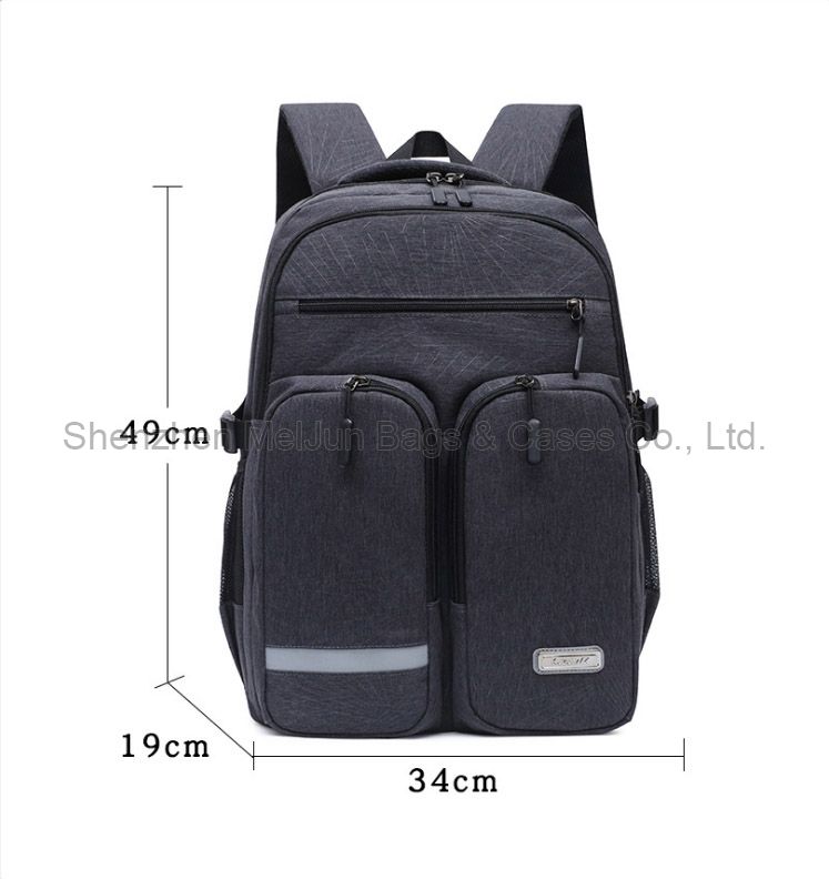 New 2020 nylon men smart antitheft office backpack waterproof school bag laptop backpack custom logo