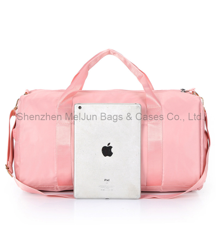 2021 Custom Ladies Luggage Pink Duffle Bag Waterproof Women Gym Yoga Bags