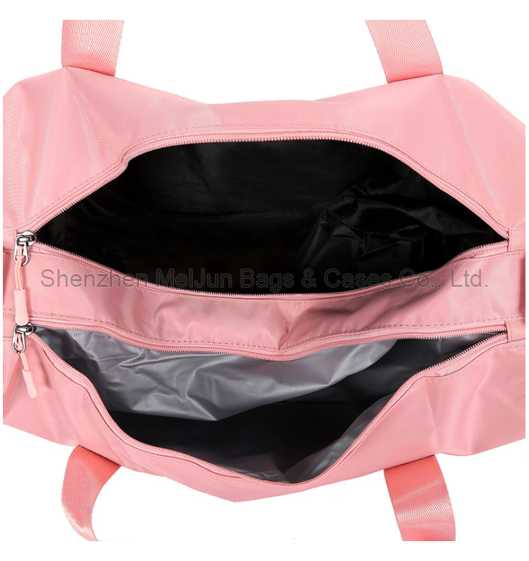 2021 Custom Ladies Luggage Pink Duffle Bag Waterproof Women Gym Yoga Bags