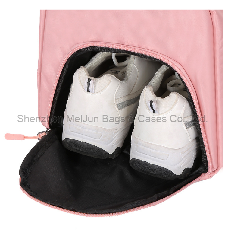 2021 Custom Ladies Luggage Pink Duffle Bag Waterproof Women Gym Yoga Bags