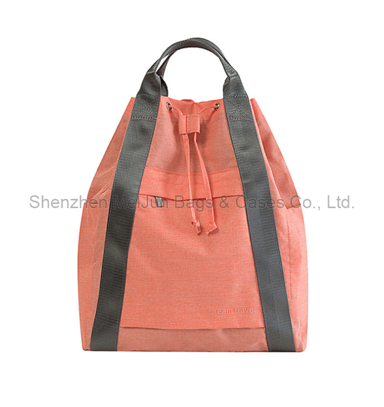 New Style Natural Oxford Cloth Promotional Custom Large Waterproof Draw String Bag