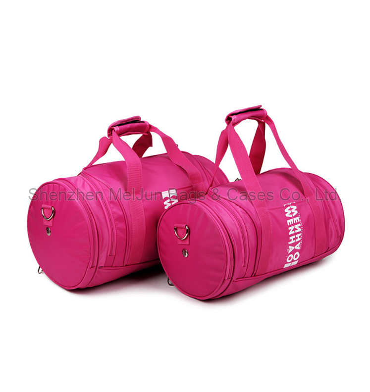 Custom Classic Girl Duffle Bag Pink Travel Bag Hand Dance Bag For Girl