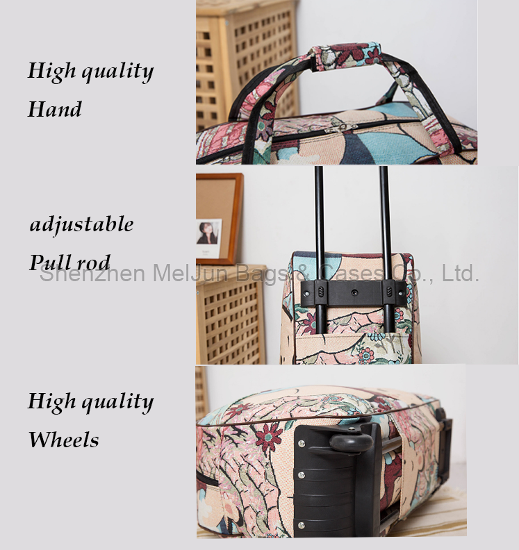 New Travel Carry on Luggage Bags Tourism Men Travel Bags Trolley Duffel Bag With Wheels Rolling Luggage