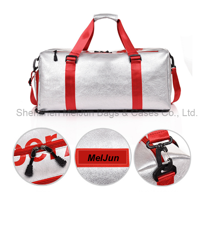 wholesale large capacity Basket ball bag Fashion Silver Rolling Bag 2020 New Trendy