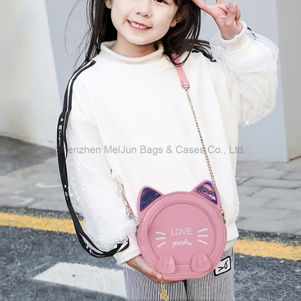 Kids Crossbody Bag Children Cute Cat Sling Wild Bag  Messenger Coin Fanny Pack Purse