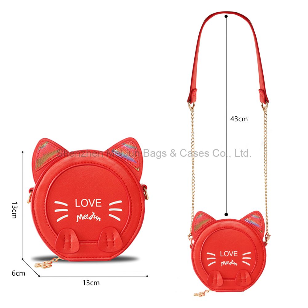 Kids Crossbody Bag Children Cute Cat Sling Wild Bag  Messenger Coin Fanny Pack Purse